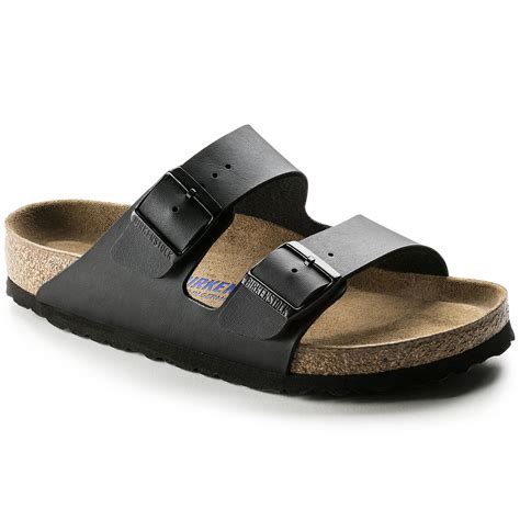 birkenstocks with black footbed.